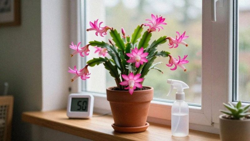 Jak podlewać i utrzymać wilgotność powietrza 40–60%?