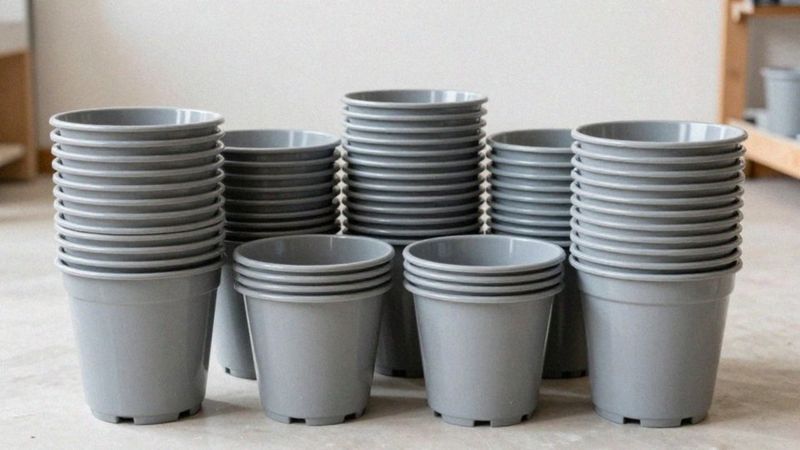 Z jakiego tworzywa są wykonane donice plastikowe?