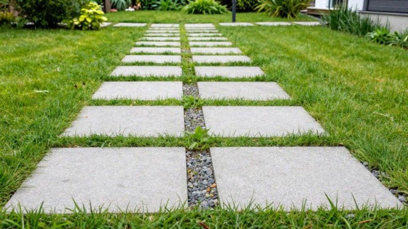 Jak układać płyty betonowe: techniki i odstępy?