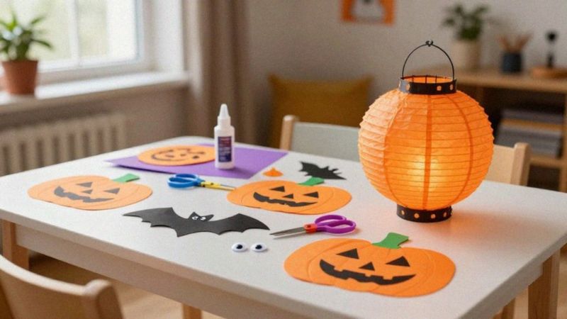 Jak zaangażować dzieci w dekoracje na Halloween?