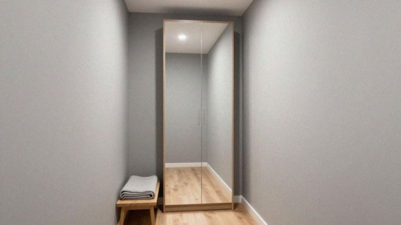 Czy szafa 30 cm z lustrem powiększa przestrzeń?