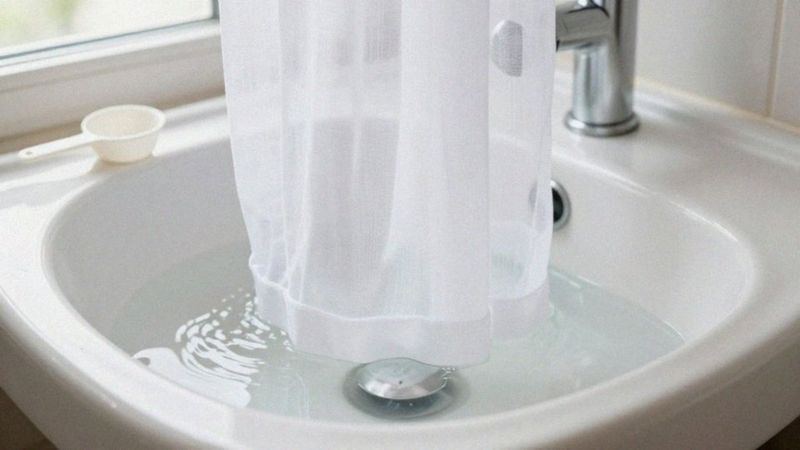 Jak długo moczyć firanki i jaką temperaturę stosować?
