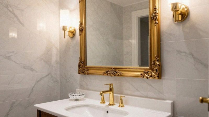 Jak dodatki glamour do łazienki zmieniają wnętrze?