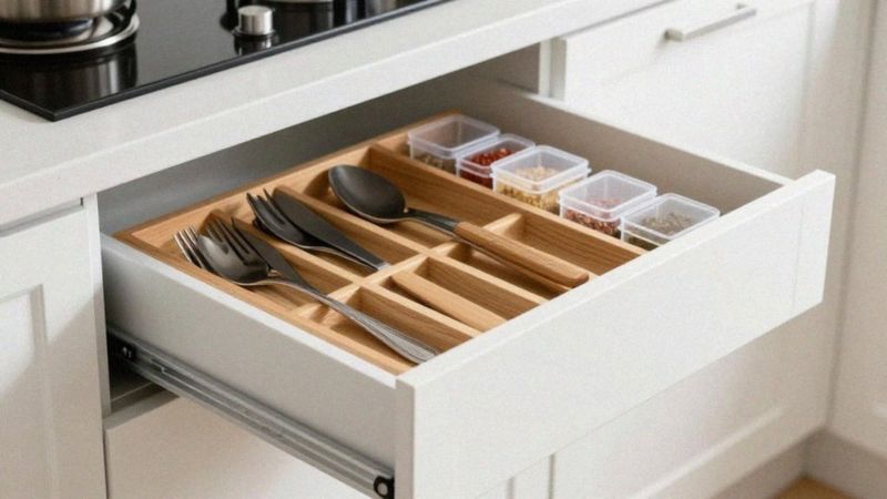 Jak praktycznie zorganizować wnętrze szuflady?