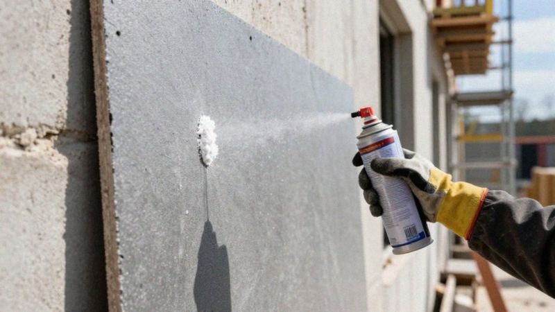 Czy można kleić styropian pianką montażową?