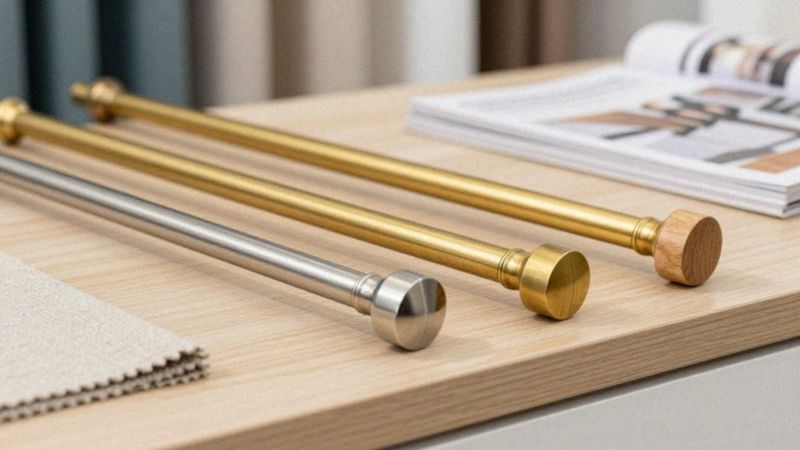 Jak dobrać materiał i kolor karnisza?