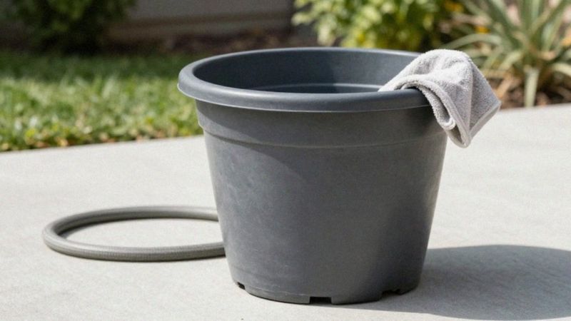Jak dbać o bardzo duże donice plastikowe?