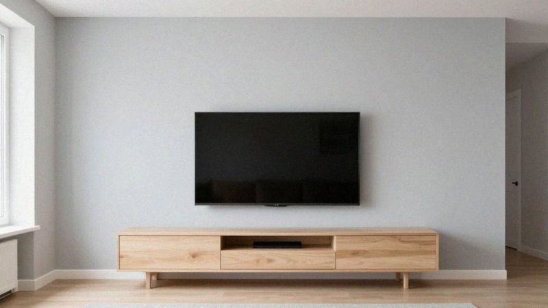Gdzie schować okablowanie pod telewizorem?
