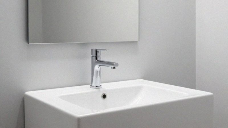 Jak dobrać baterię do umywalki prostokątnej?