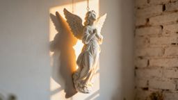 Aniołki gipsowe do powieszenia — dekoracje pełne symboliki i uroku