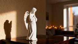 Aniołki porcelanowe białe — elegancka ozdoba i idealny prezent