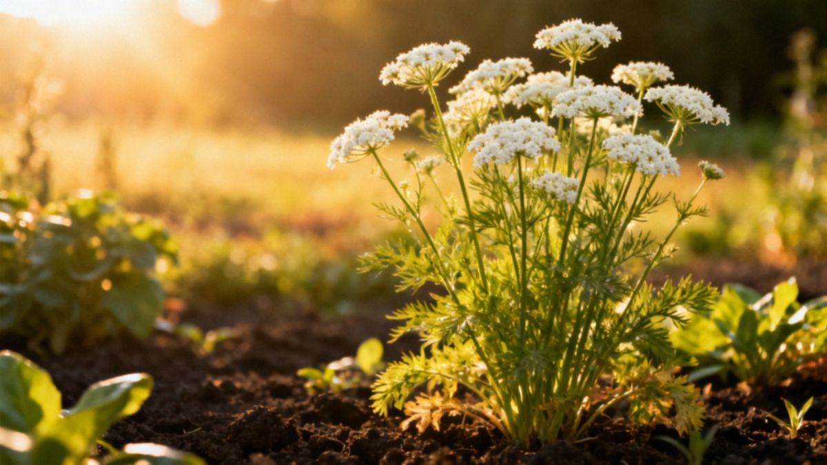 Jak rośnie anyż? Uprawa, pielęgnacja i zbiory tej aromatycznej rośliny