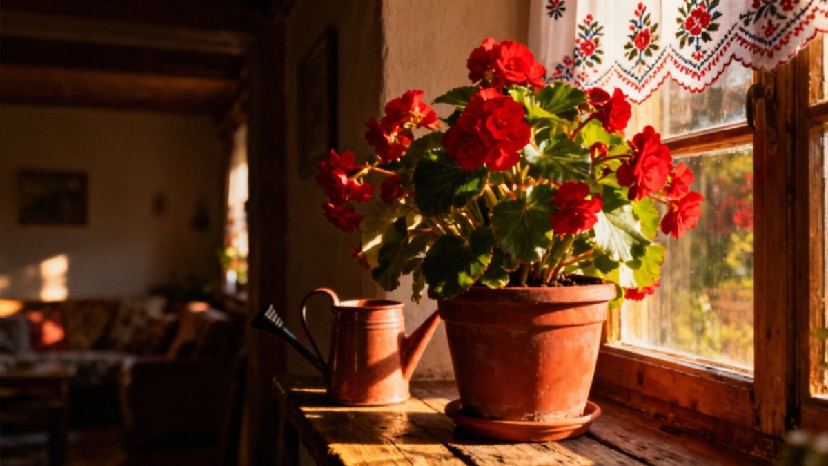 Begonia doniczkowa — wymagania i pielęgnacja dla bujnego wzrostu