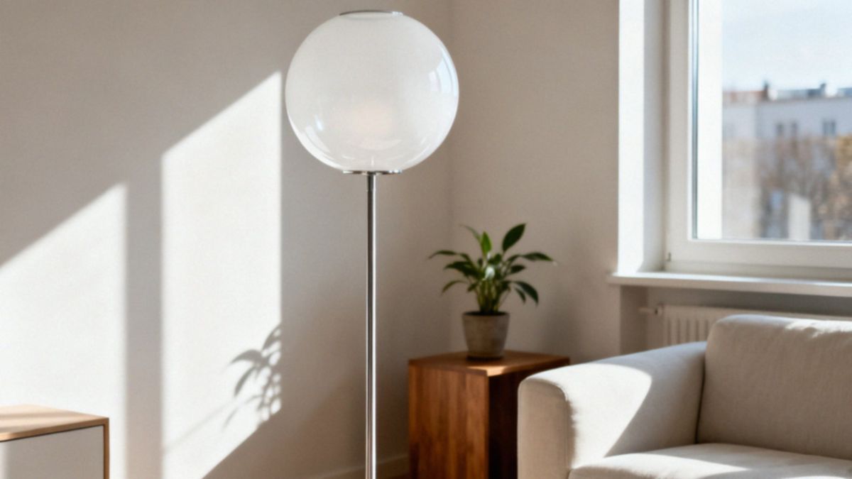 Biała lampa podłogowa — jak wybrać idealny model do wnętrza?
