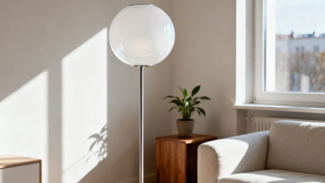 Biała lampa podłogowa — jak wybrać idealny model do wnętrza?