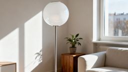 Biała lampa podłogowa — jak wybrać idealny model do wnętrza?