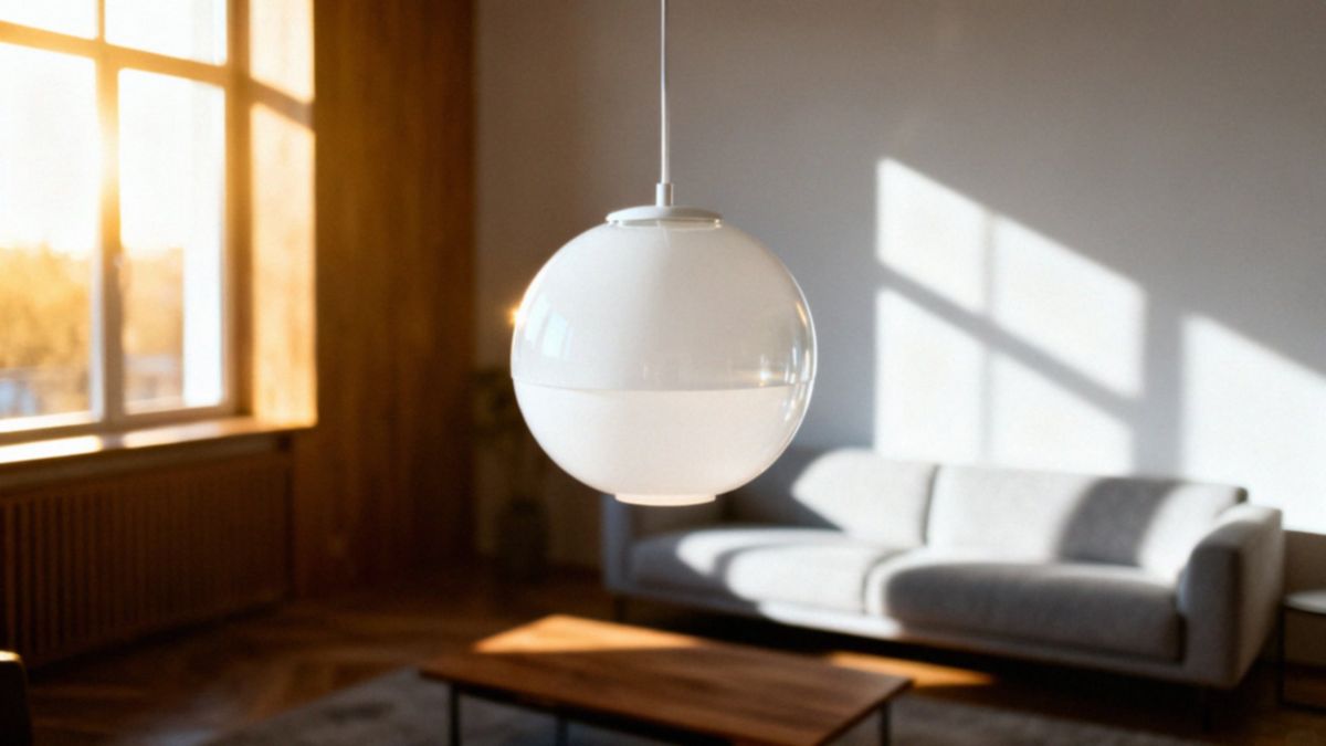Białe lampy wiszące do salonu — jak je wybrać i dopasować?
