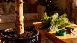 Choinki na pniu – jak zrobić? Krok po kroku do świątecznego klimatu