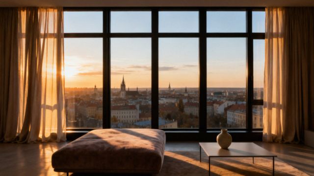 Co na duże okna do salonu? Wybór osłon i aranżacji