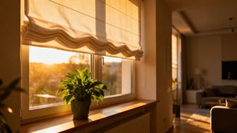 Co na okna w salonie? Wybór osłon i dekoracji dla estetyki i funkcjonalności