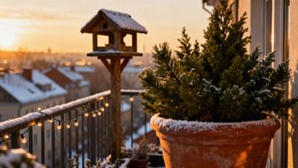 Co na zimę na balkon? Rośliny, które ożywią przestrzeń