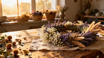 Co zrobić z suszonych kwiatów? Pomysły na kreatywne dekoracje