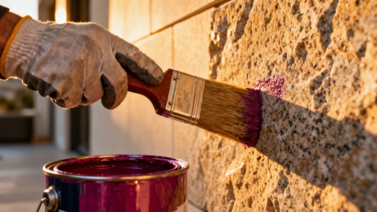 Czym pomalować kamień naturalny? Poradnik wyboru farb i technik malowania