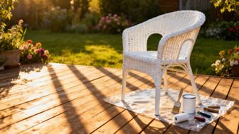 Czym pomalować rattan? Poradnik do malowania mebli rattanowych