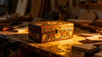 Decoupage na drewnianym pudełku — jak stworzyć wyjątkowy prezent?