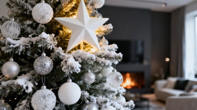 Białe dekoracje bożonarodzeniowe — jak stworzyć elegancki wystrój?