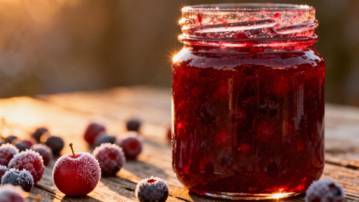 Dżem z mrożonych owoców — jak go przygotować i przechować?