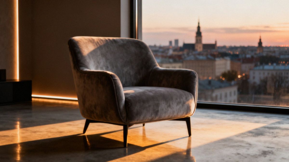 Fotele szare do salonu — elegancja i komfort w Twoim wnętrzu