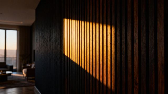 Fototapeta i lamele — jak stworzyć nowoczesne wnętrze?