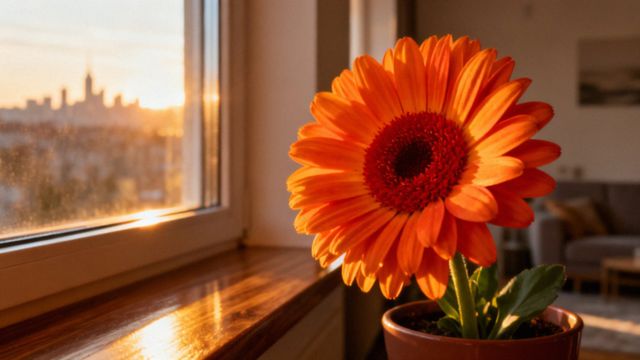 Gerbera w doniczce — pielęgnacja, oświetlenie i nawożenie