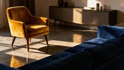 Jakie krzesła pasują do granatowej kanapy w salonie? Poradnik stylizacji