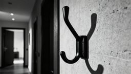 Czarny hak na ubrania - jak wybrać i zamontować?