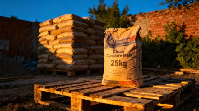 Ile betonu z worka 25 kg? Wydajność i praktyczne porady