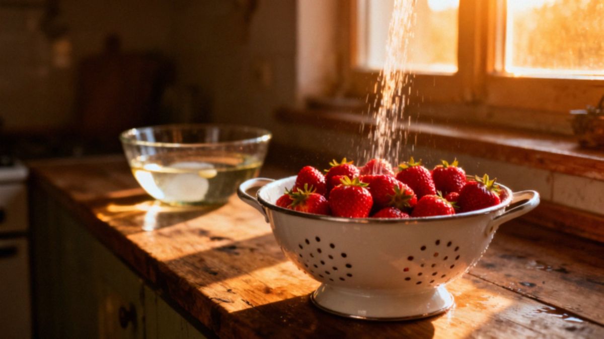 Jak myć truskawki? Skuteczne metody i porady krok po kroku
