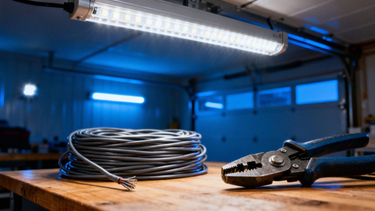 Jak podłączyć lampy LED w garażu? Praktyczny poradnik i wskazówki
