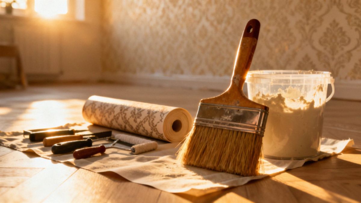 Jak położyć tapetę papierową? Krok po kroku do idealnych ścian