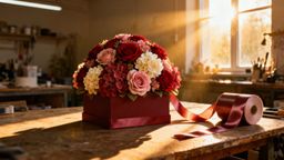 Jak samemu zrobić flower box ze sztucznych kwiatów? Przewodnik krok po kroku