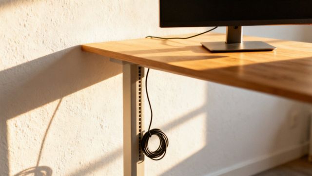 Jak schować kable przy biurku? Sprawdzone metody i akcesoria