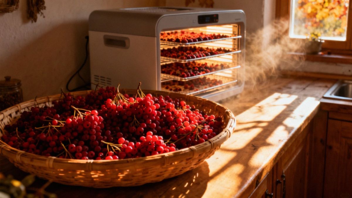 Jak suszyć jarzębinę? Krok po kroku i jej właściwości zdrowotne
