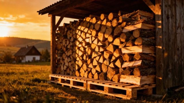 Jak ułożyć drewno do suszenia? Skuteczne metody i porady
