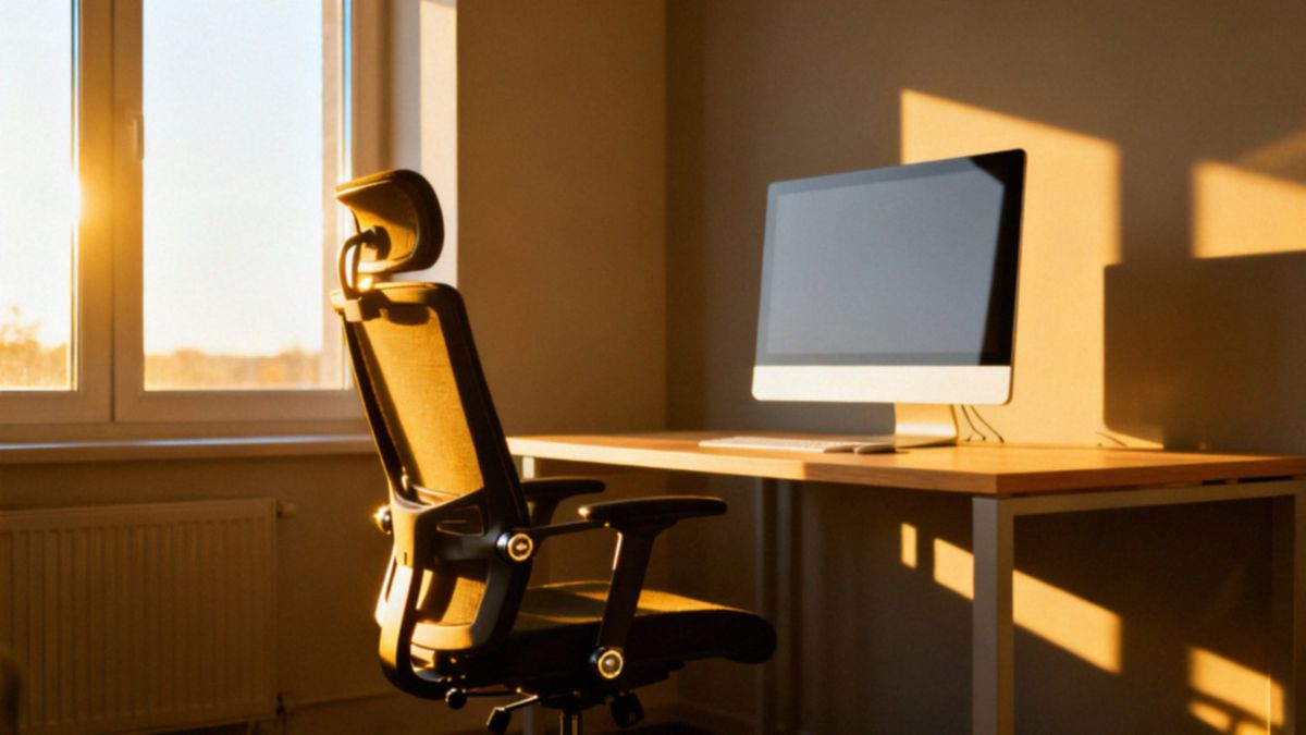Jak ustawić krzesło biurowe? Przewodnik po ergonomii pracy