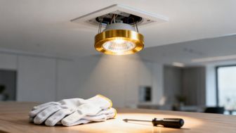 Jak wyjąć halogen z sufitu? Bezpieczny przewodnik krok po kroku