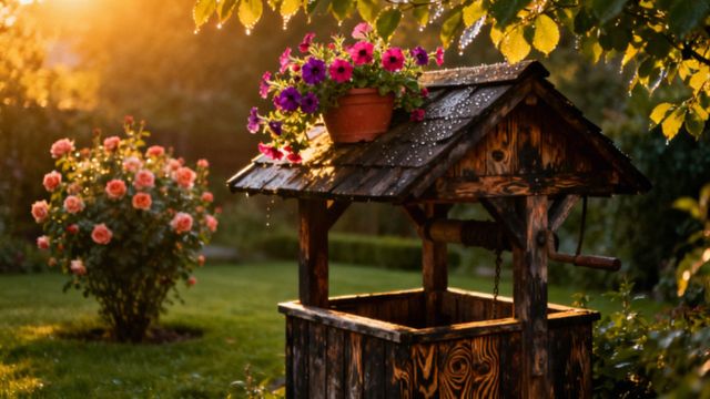 Jak zabudować studnię w ogrodzie? Praktyczny poradnik i inspiracje