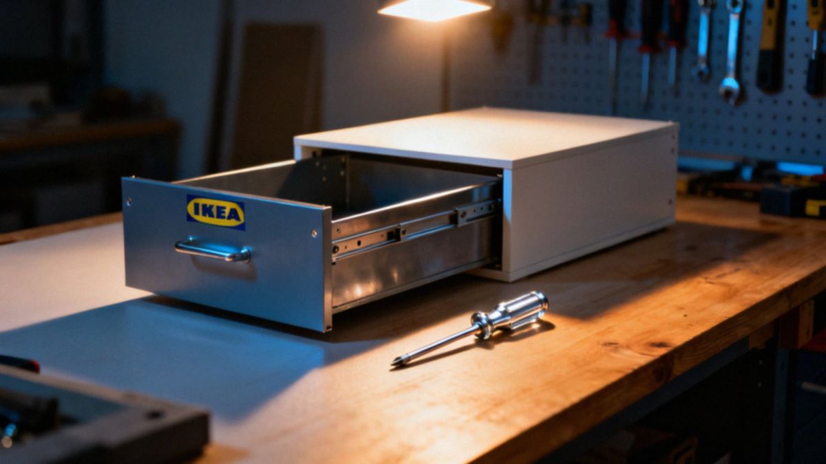 Jak zamontować szufladę IKEA? Krok po kroku z instrukcjami