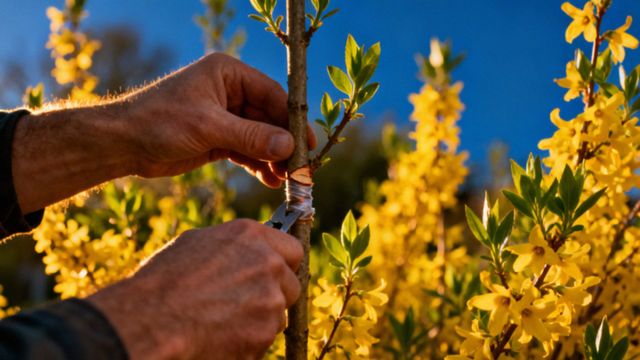 Jak zaszczepić forsycję? Praktyczny poradnik krok po kroku