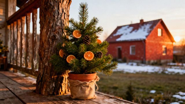 Jak zrobić choinkę na pniu? Praktyczny poradnik krok po kroku